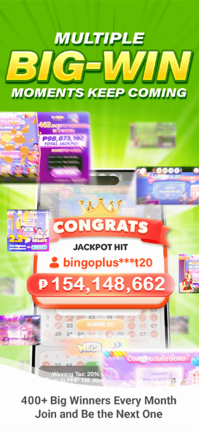 Game selection inside the BingoPlus app