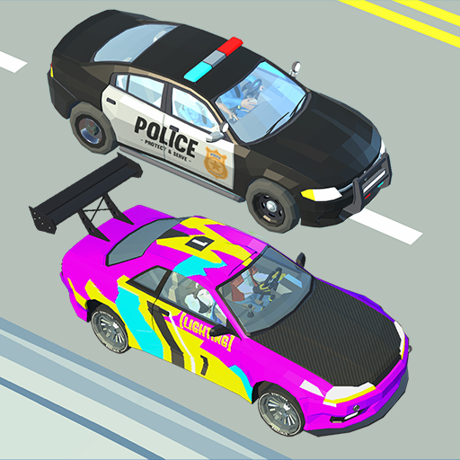 Racing game with levels