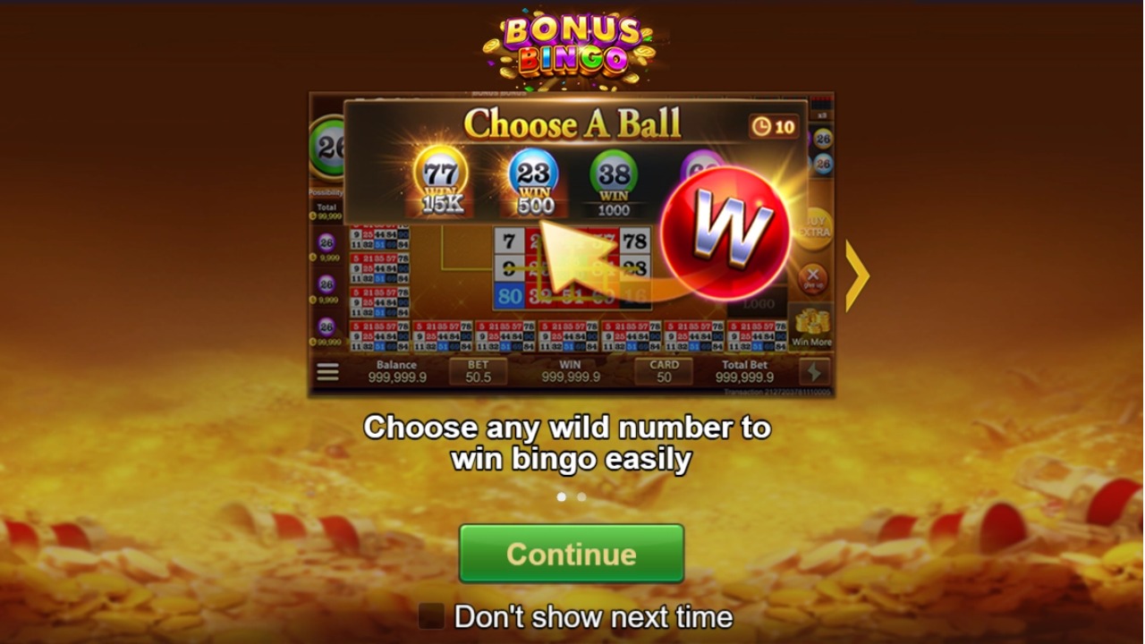 Bonus Bingo！
