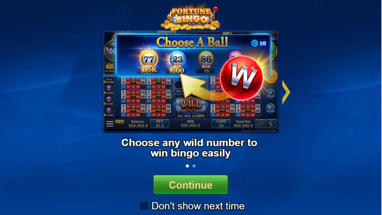 Fortune Bingo！