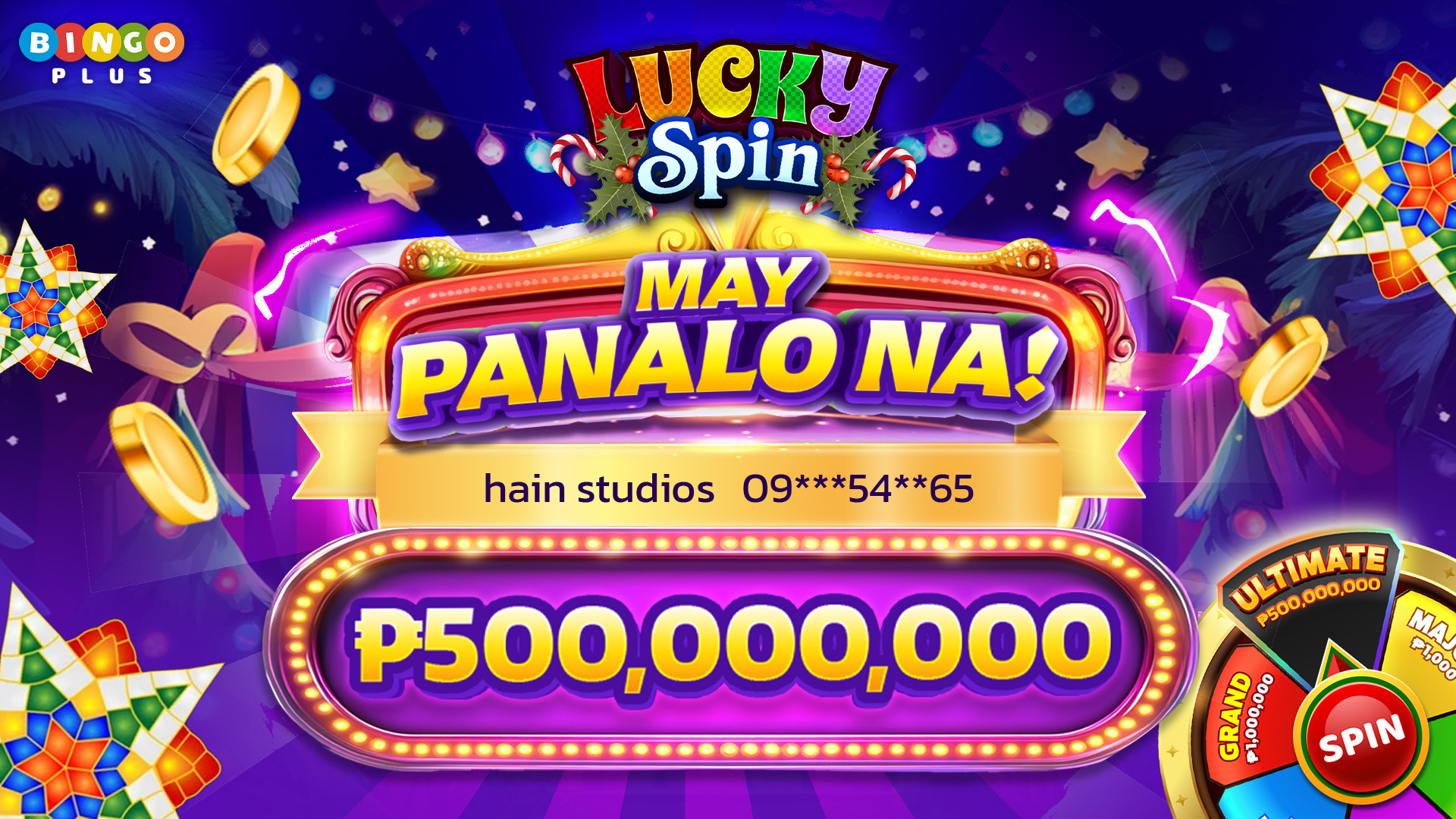 Lucky Spin Collect More sa BingoPlus