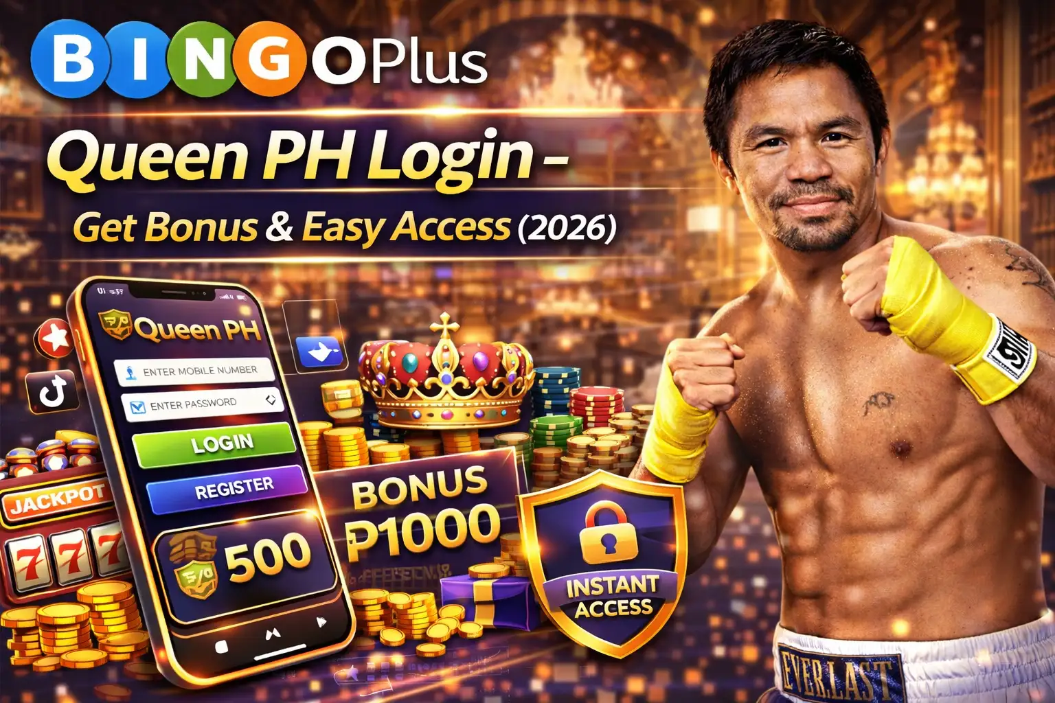 Queen PH Login – Get Bonus & Easy Access (2026)