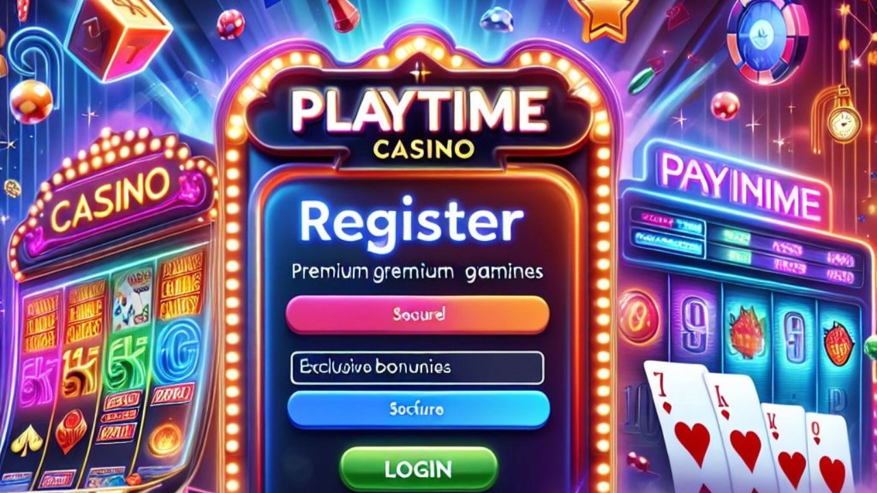 playtime casino login register