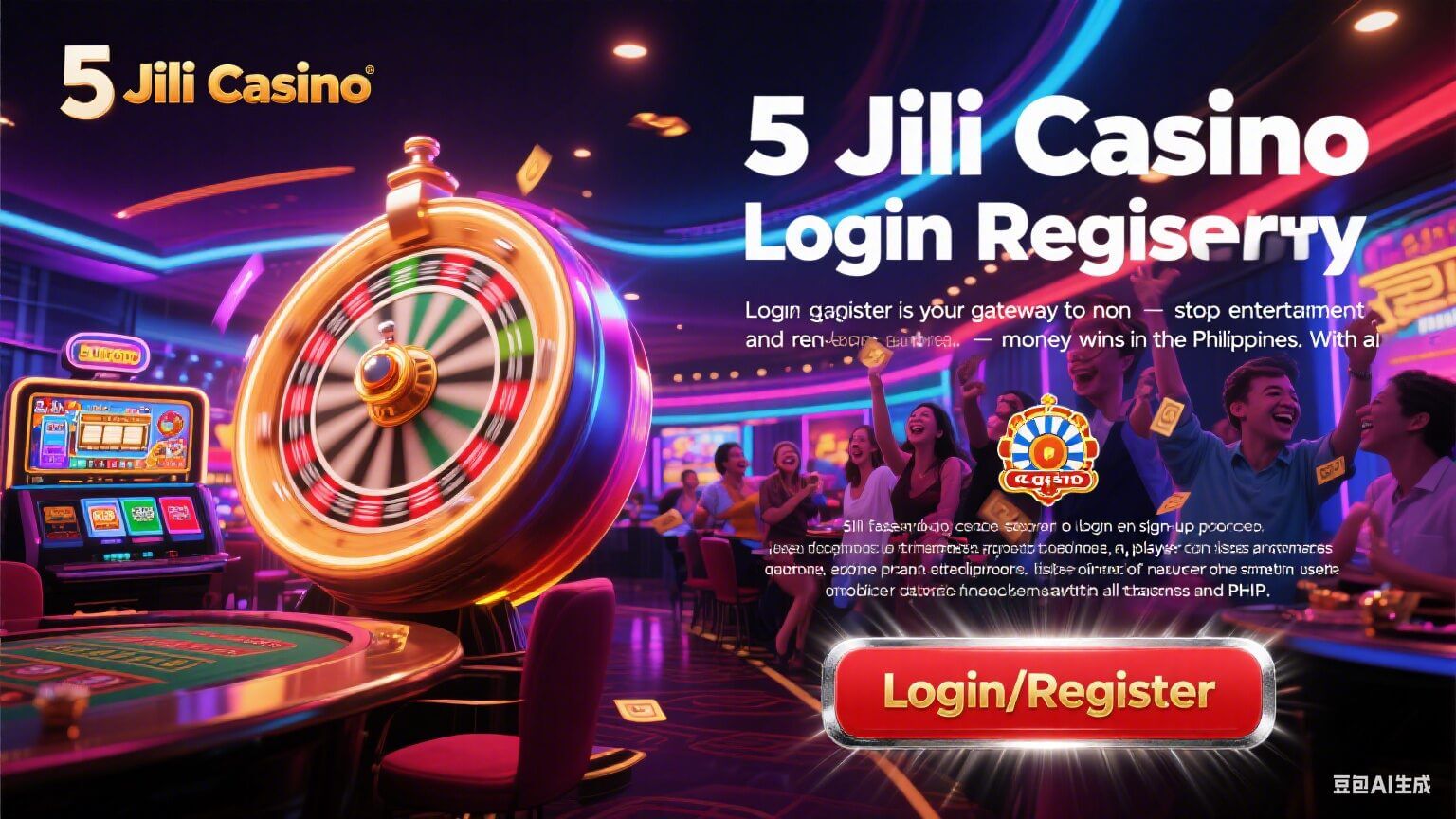 5 jili casino login register