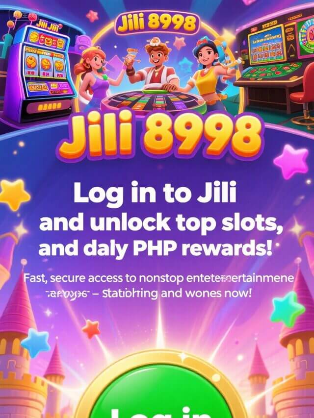 Jili 8998 Login : Access Games & Win Instantly! 🔐🎰