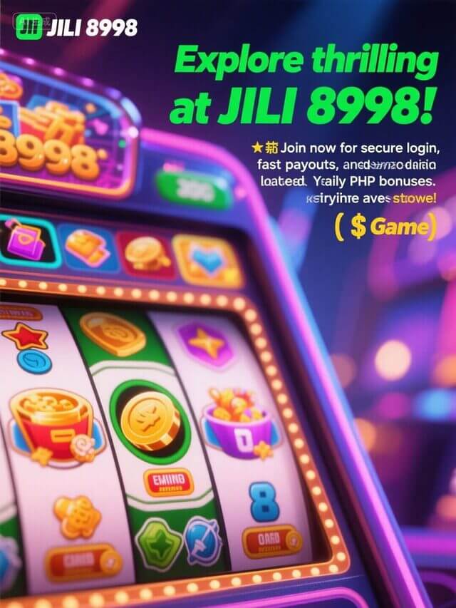 Play & Win Big with JILI 8998 Today! 🎰🔥