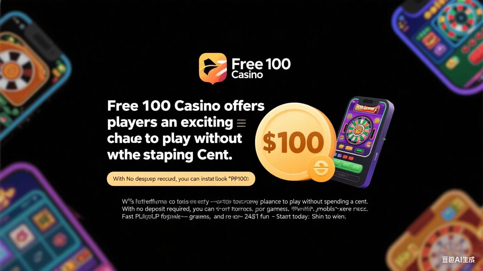 free 100 casino