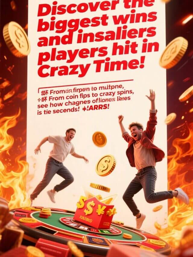 Top Casino Scores in Crazy Time Revealed!