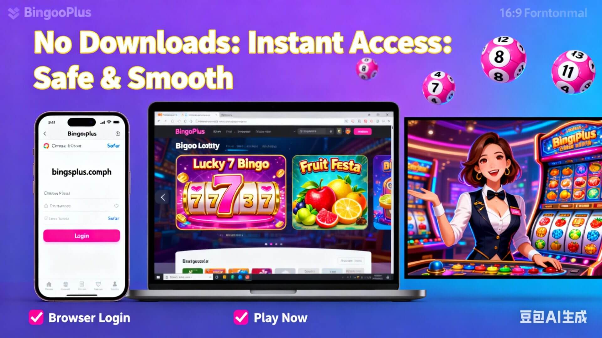 How to access bingoplus via web browser