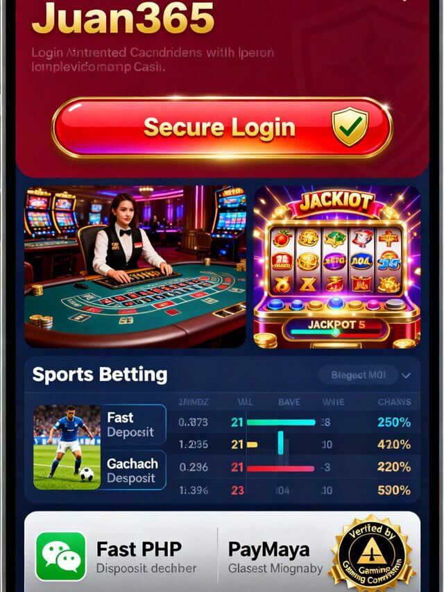 Juan365 Login for Casino & Sports Betting