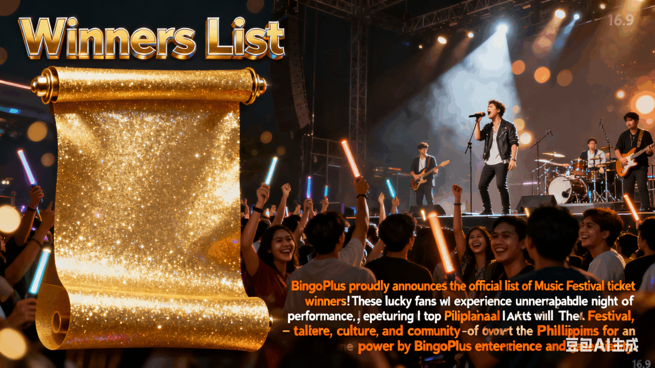 Music Festival Ticket List