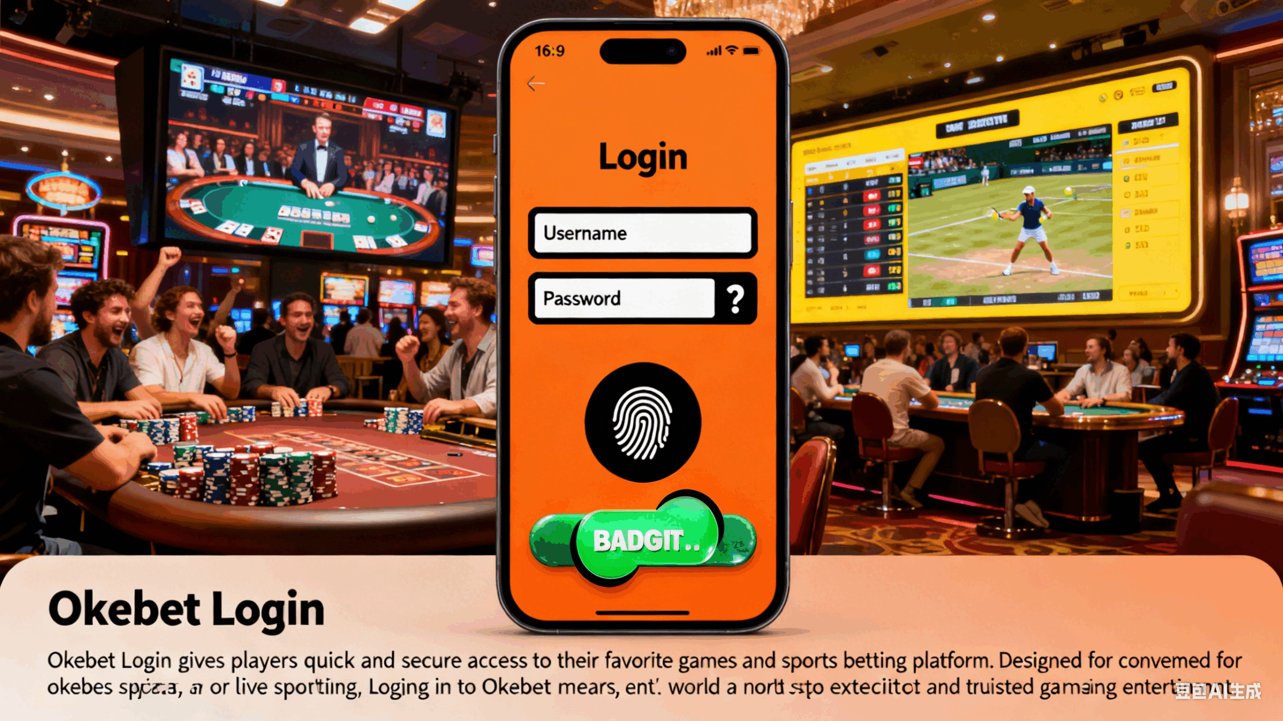 Okebet Login