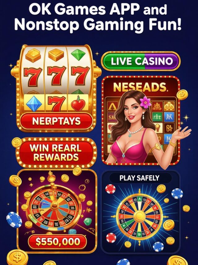 OKGames App : Play, Win & Enjoy Anytime