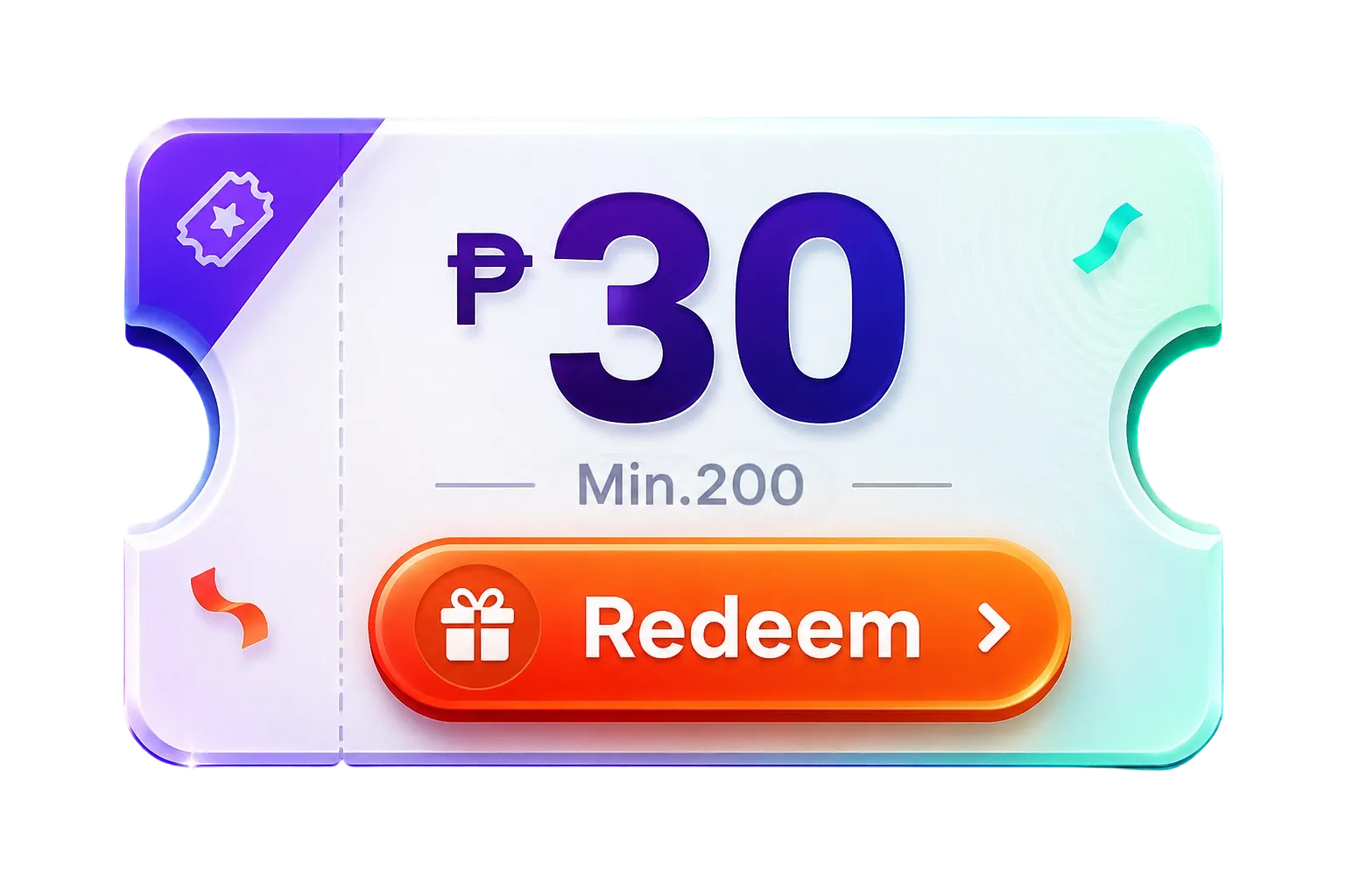 P30 Min. 200 Redeem
