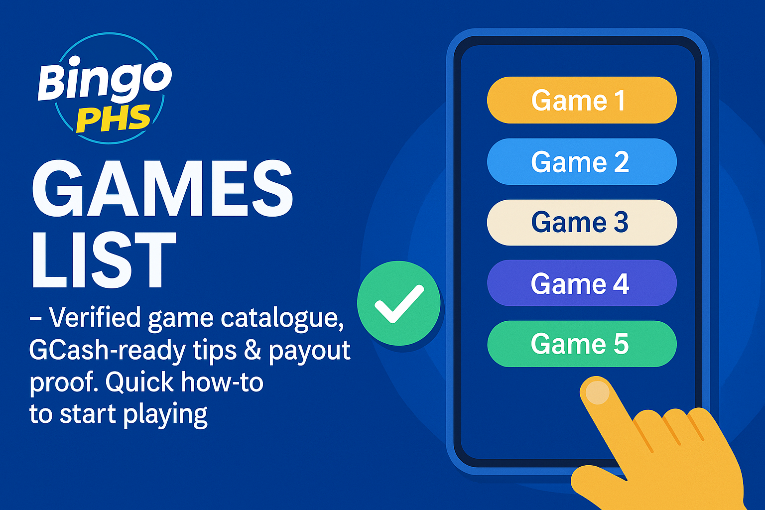 bingo plus ph games list