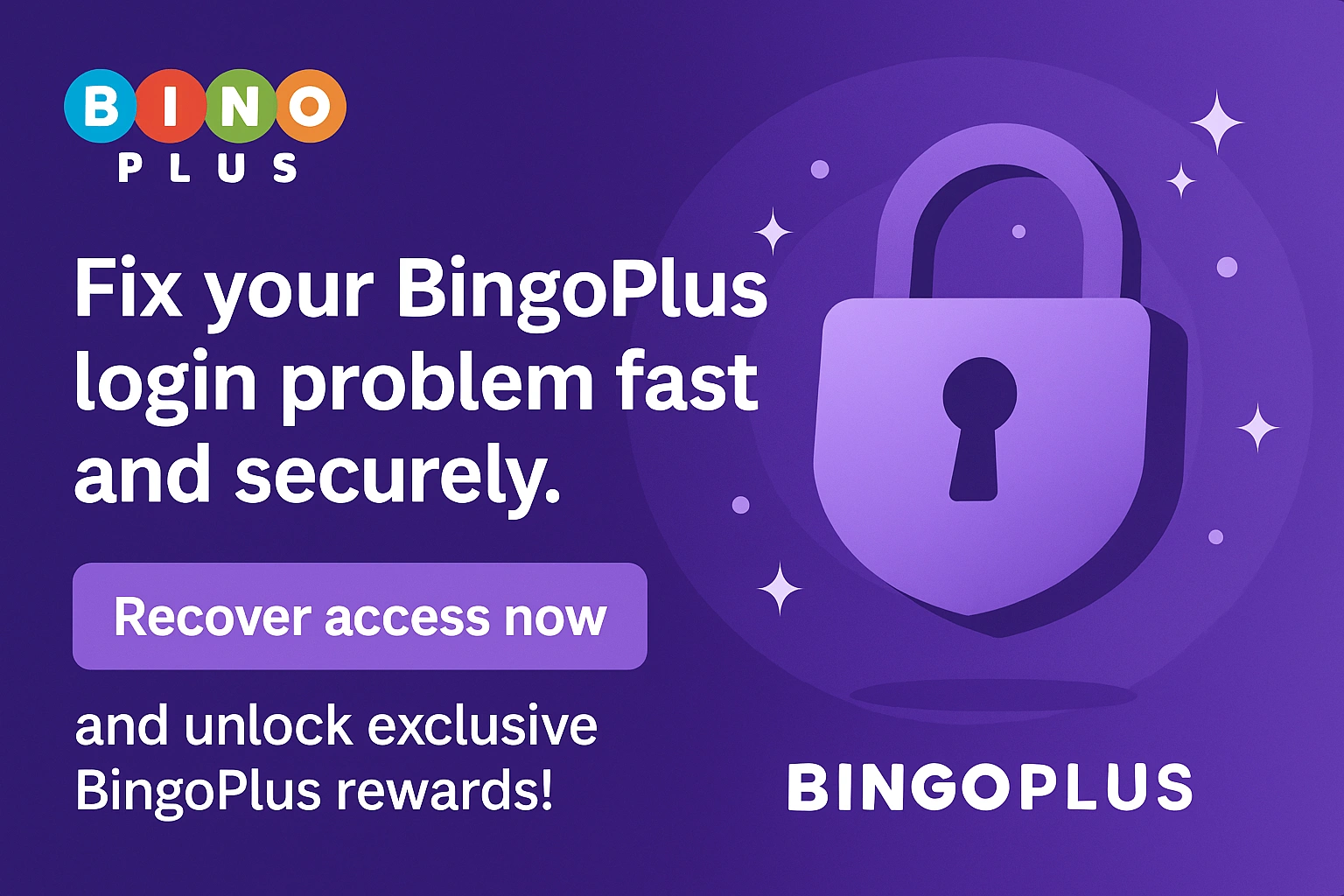 bingoplus login problem