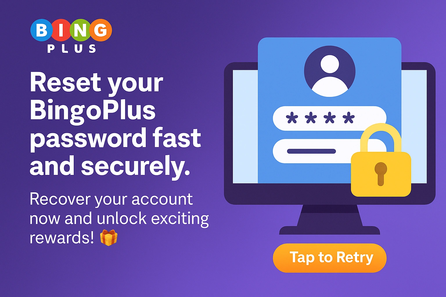 bingoplus password reset