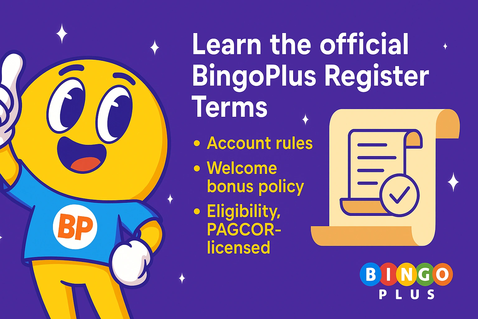 bingoplus register terms