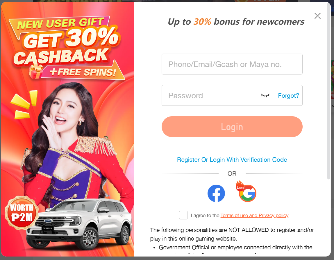 ✍️ Step 2: Click “Register / Sign Up