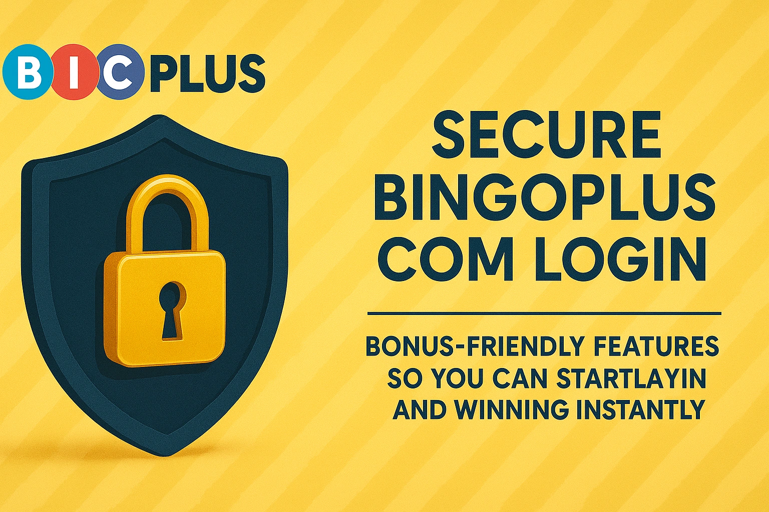 bingo plus com login