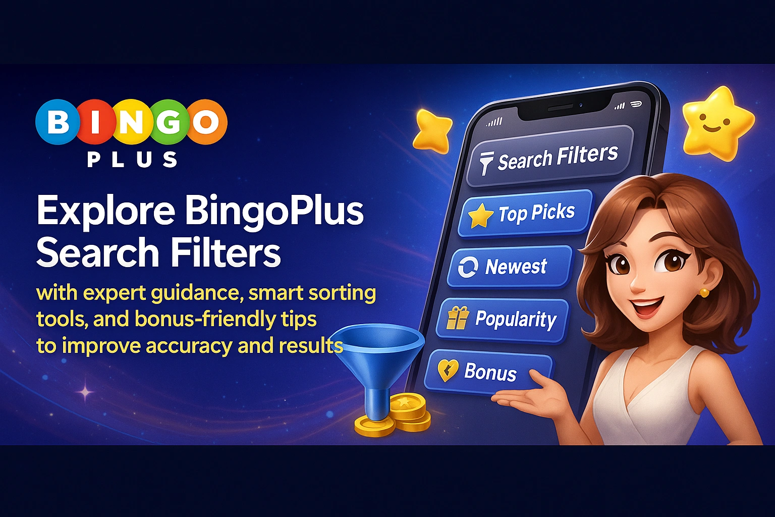 bingoplus search filters