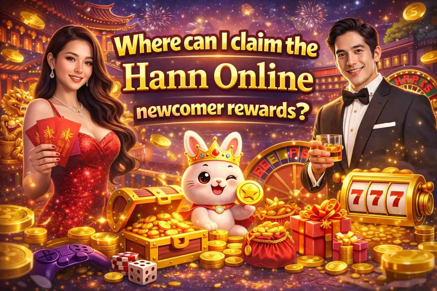 Where can I claim the Hann Online newcomer rewards