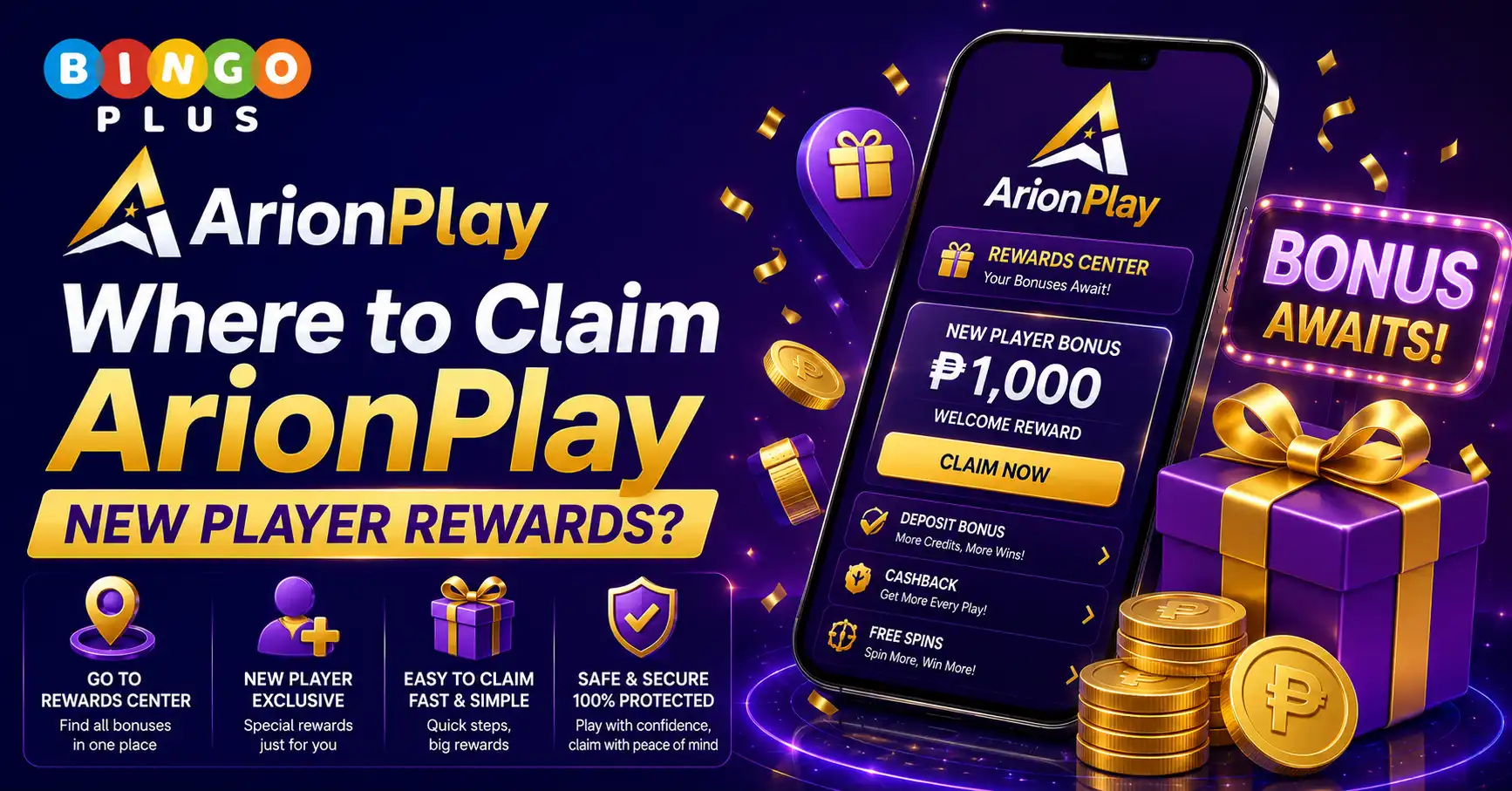 Where to Claim ArionPlay New Player Rewards