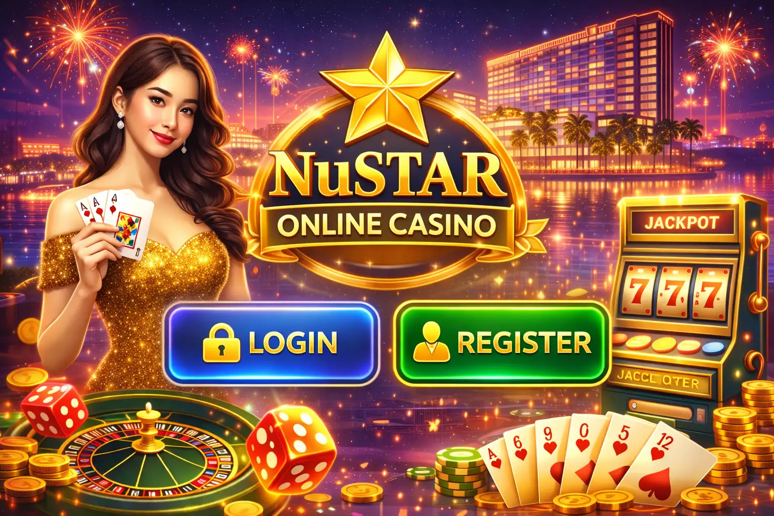 nustar online casino login register