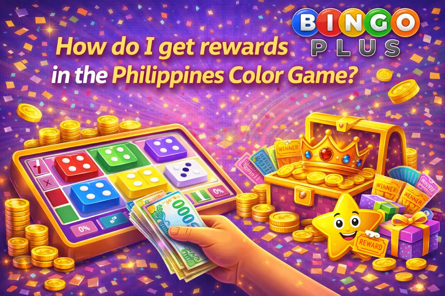 How do I get rewards in the Philippines Color Game