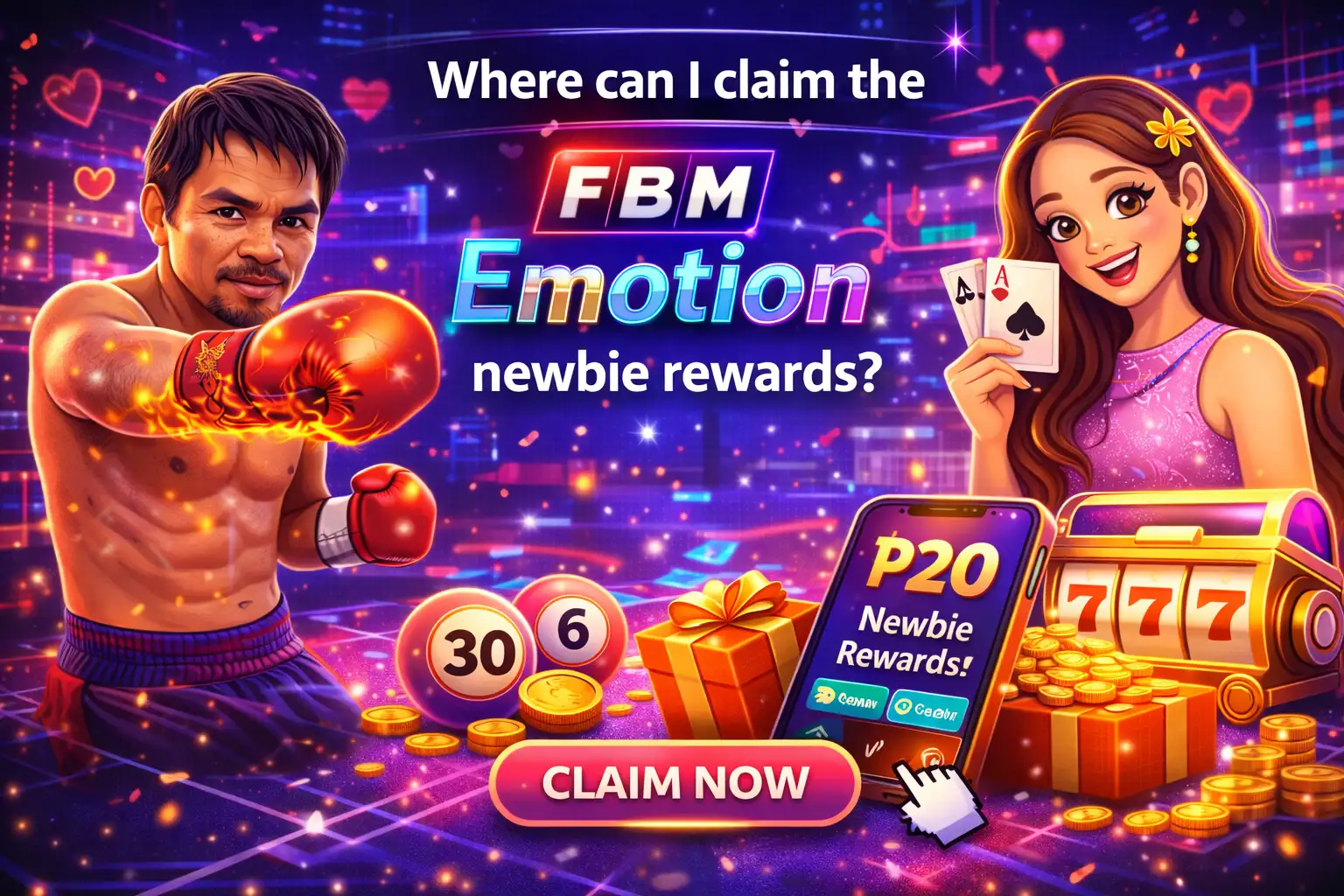 Where can I claim the FBM Emotion newbie rewards