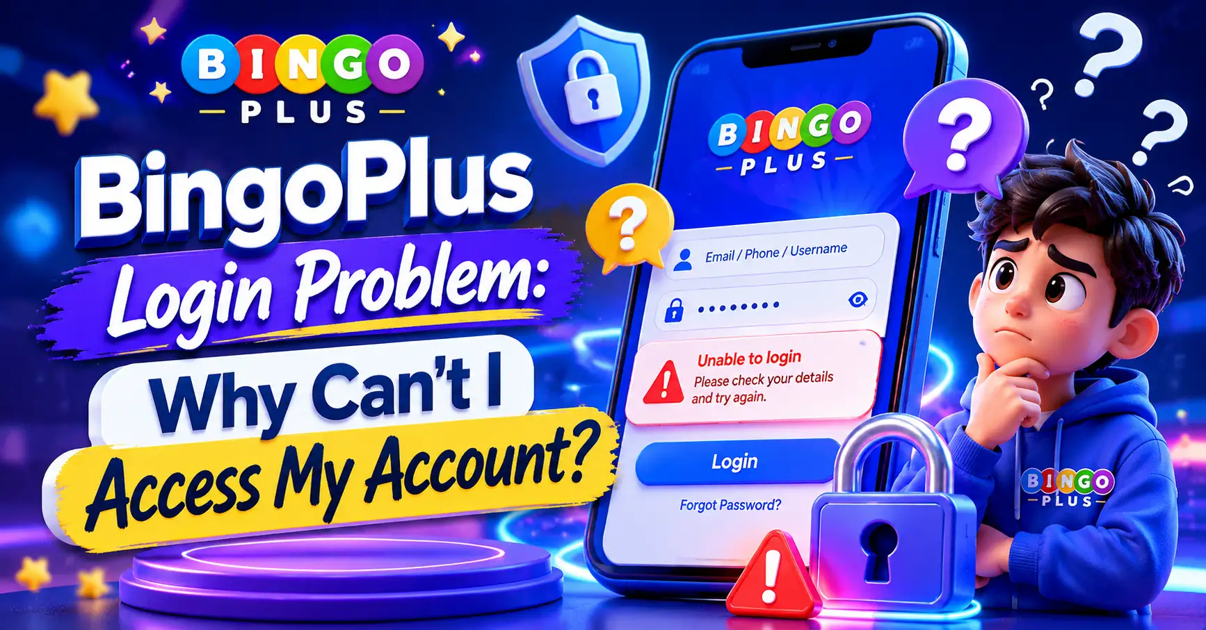 BingoPlus Login Problem Why Can't I Access My Account