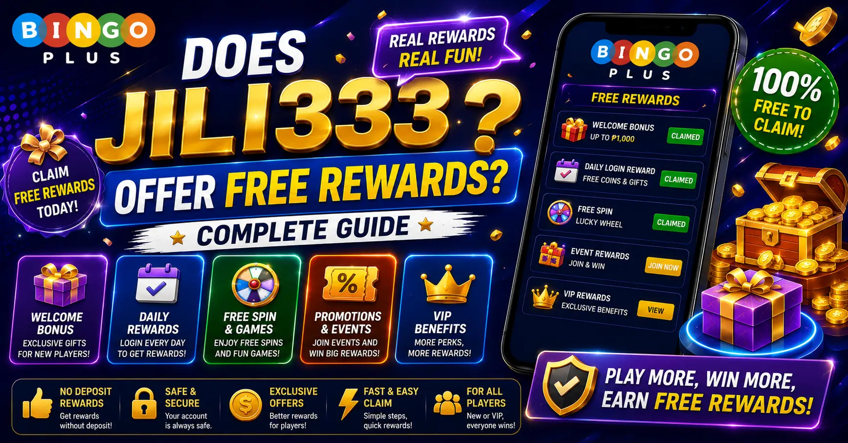 Does JILI333 Offer Free Rewards Complete Guide