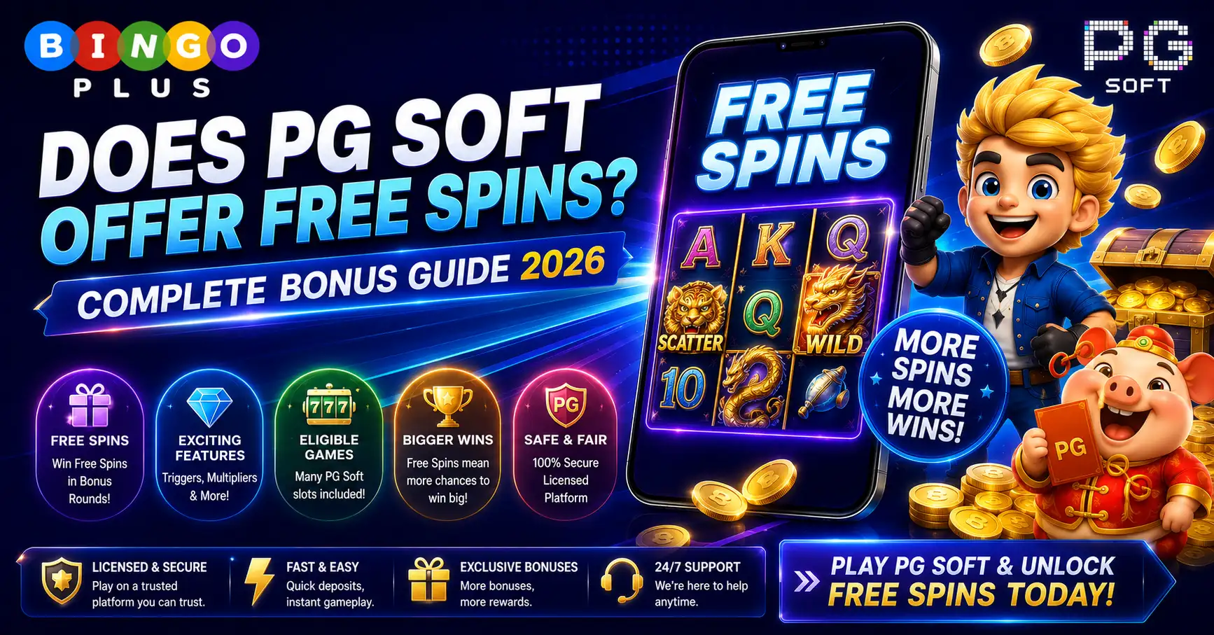 Does PG Soft Offer Free Spins Complete Bonus Guide 2026