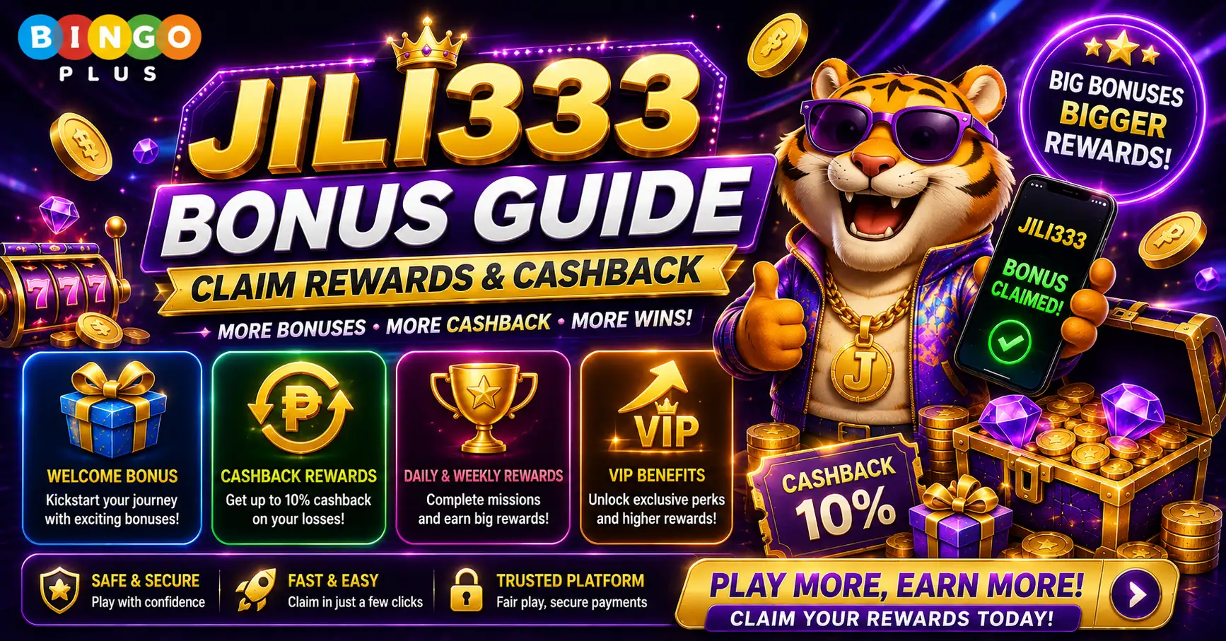 JILI333 Bonus Guide Claim Rewards & Cashback