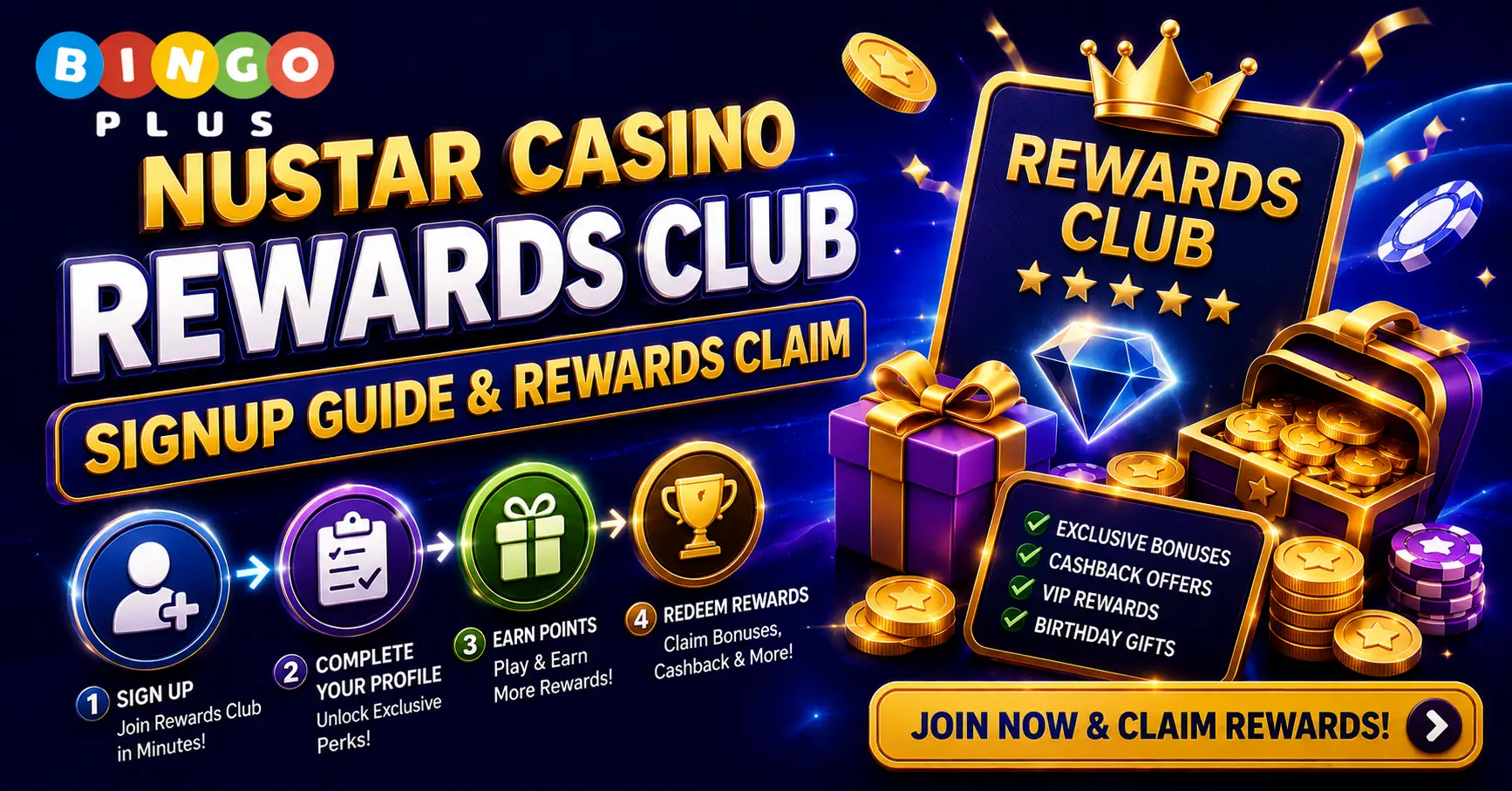 Nustar Casino Rewards Club Signup Guide Rewards Claim
