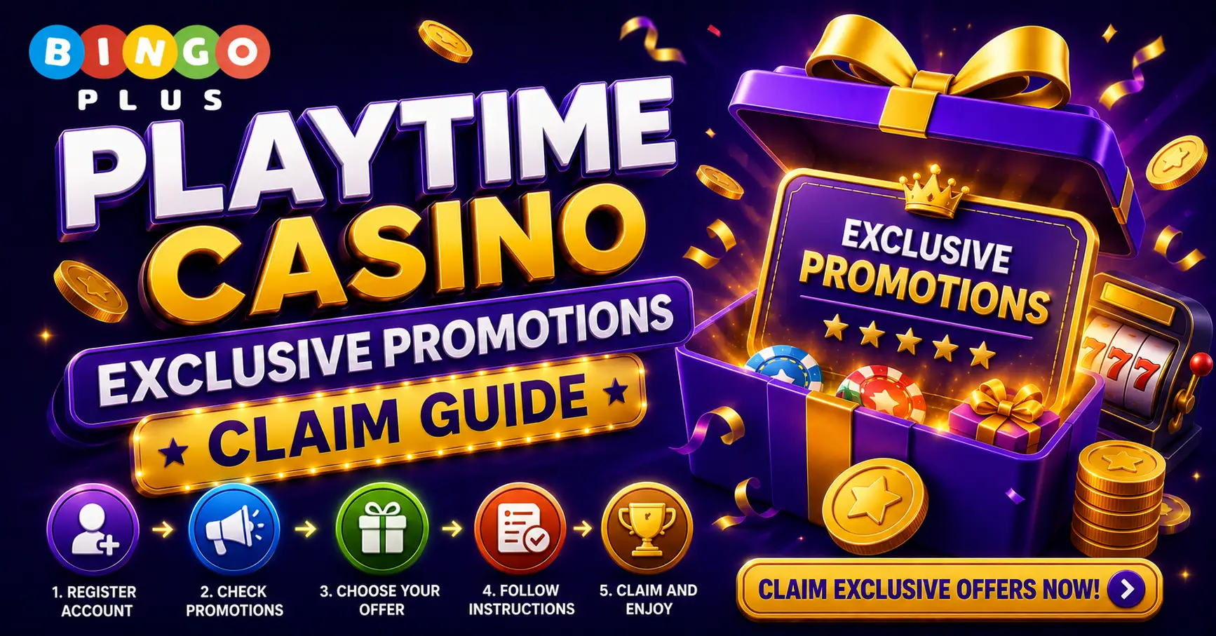 PlayTime Casino Exclusive Promotions Claim Guide