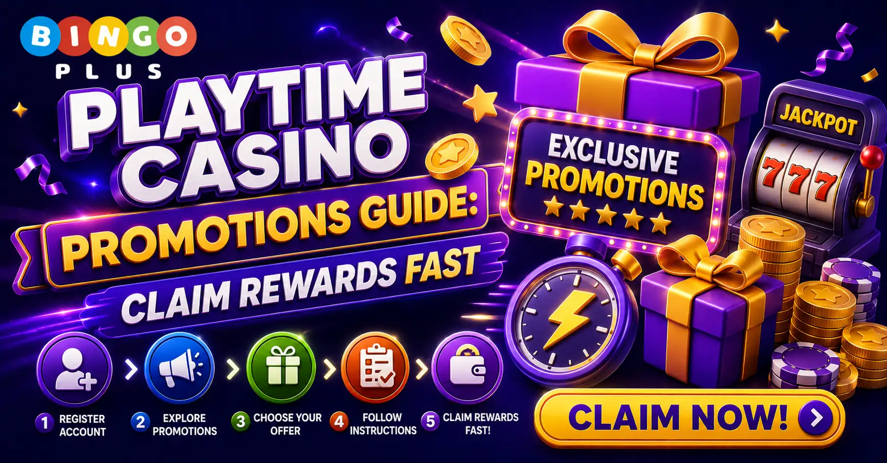 PlayTime Casino Promotions Guide Claim Rewards Fast