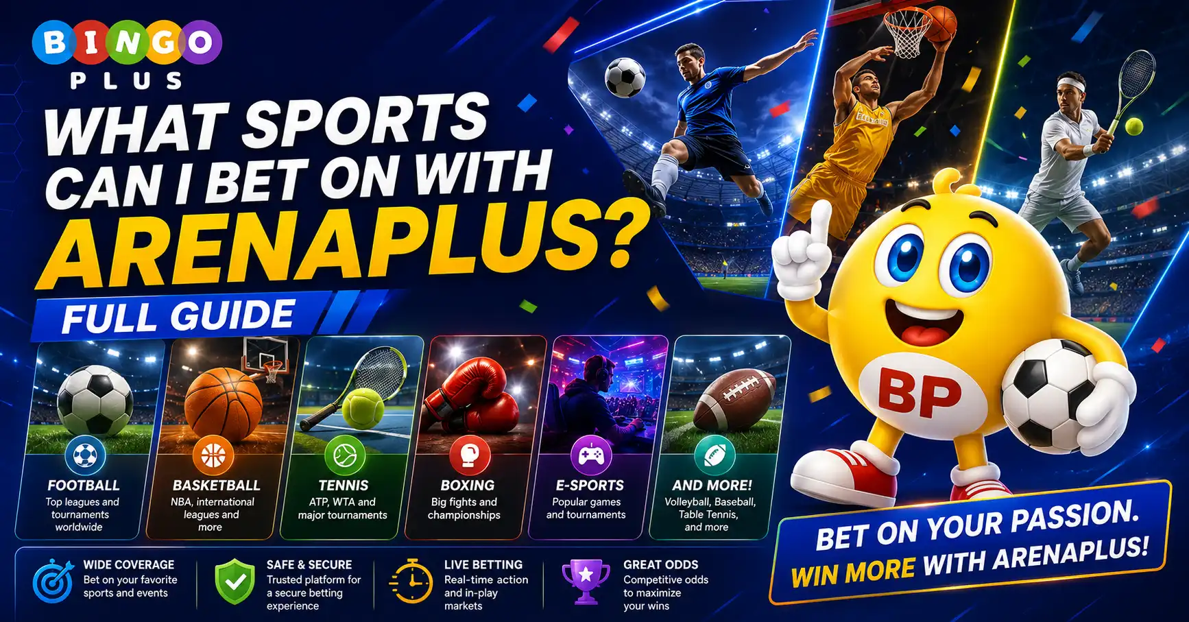 What Sports Can I Bet on with ArenaPlus Full Guide
