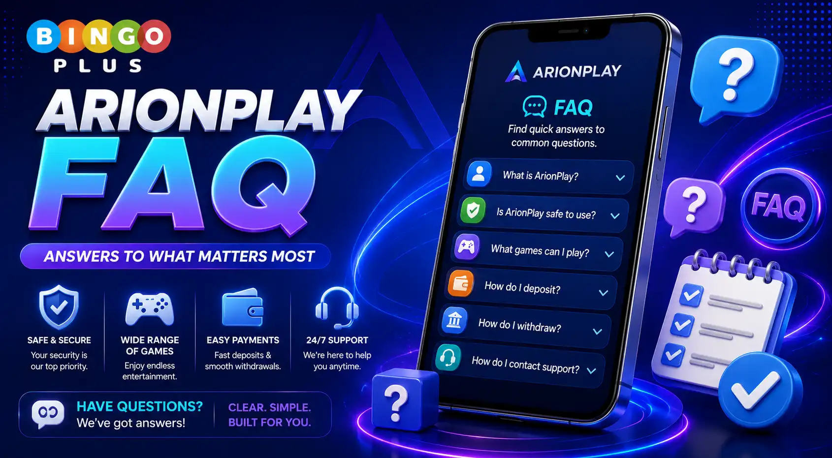 ArionPlay Philippines 2026: App, Login, Games and GCash Guide 8 ArionPlay FAQ