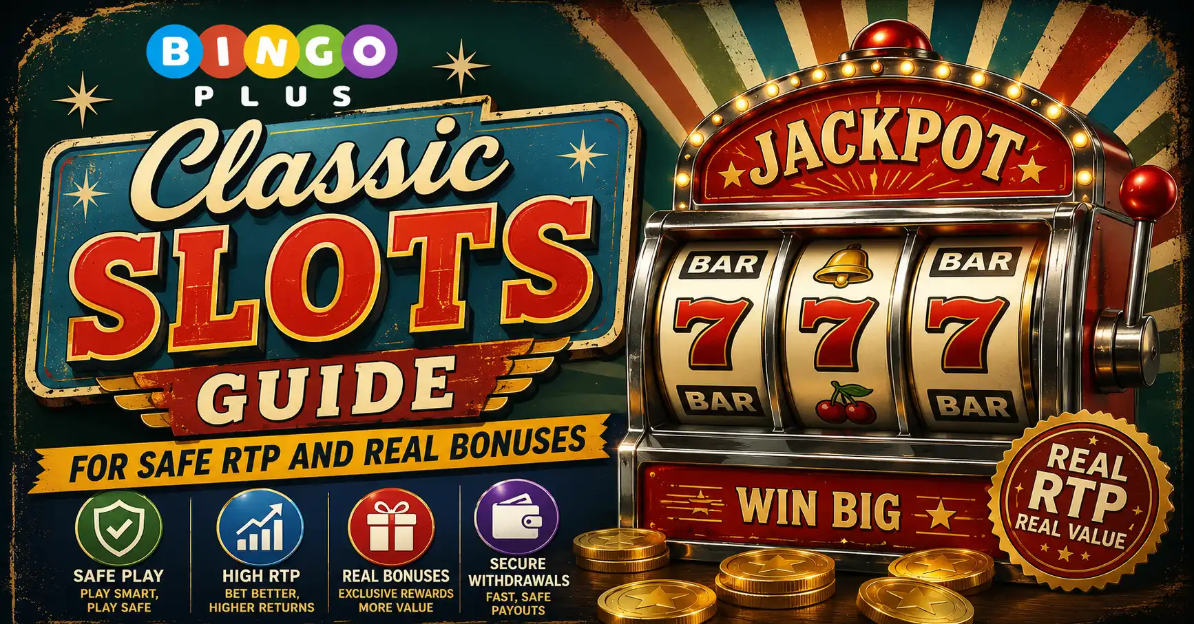 Classic Slots Guide for Safe RTP and Real Bonuses
