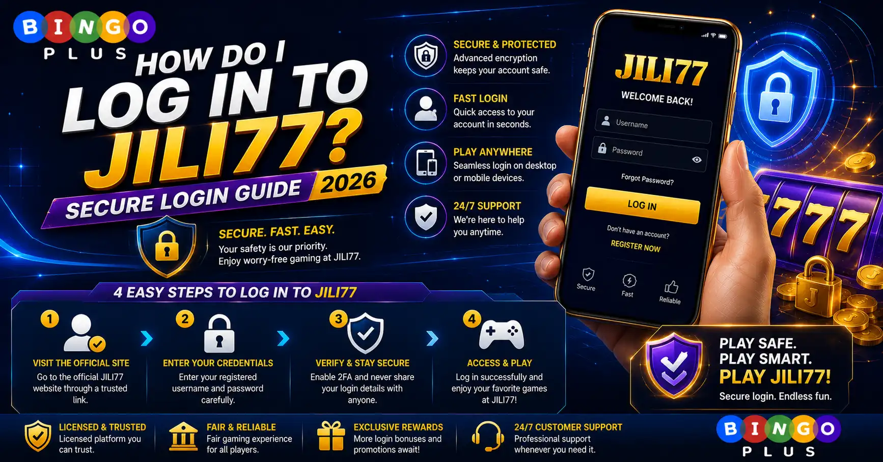 How Do I Log In to JILI77 Secure Login Guide 2026