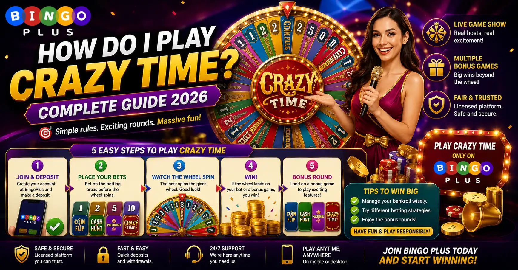 How Do I Play Crazy Time Complete Guide 2026