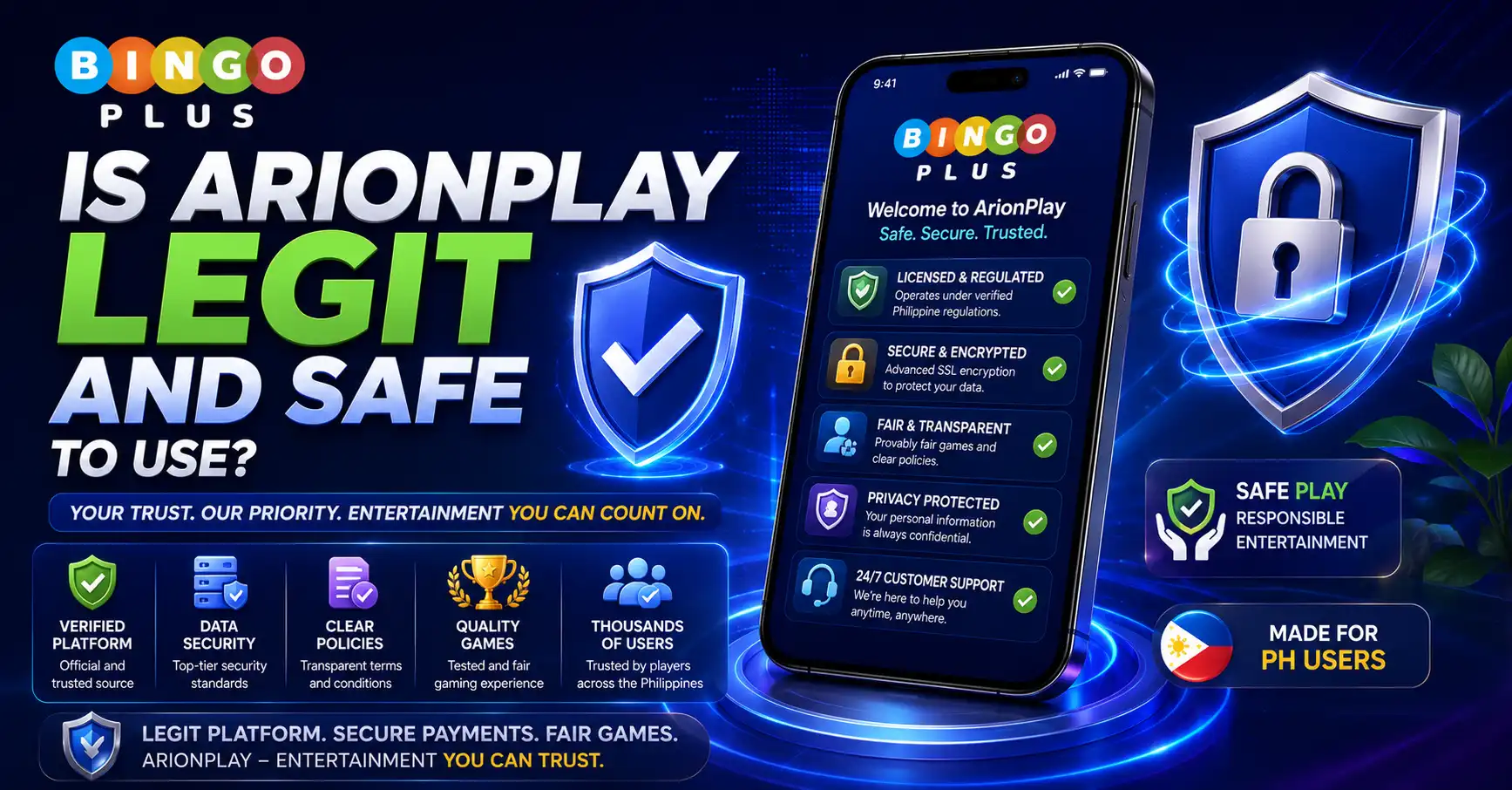 ArionPlay Philippines 2026: App, Login, Games and GCash Guide 6 Is ArionPlay Legit and Safe to Use