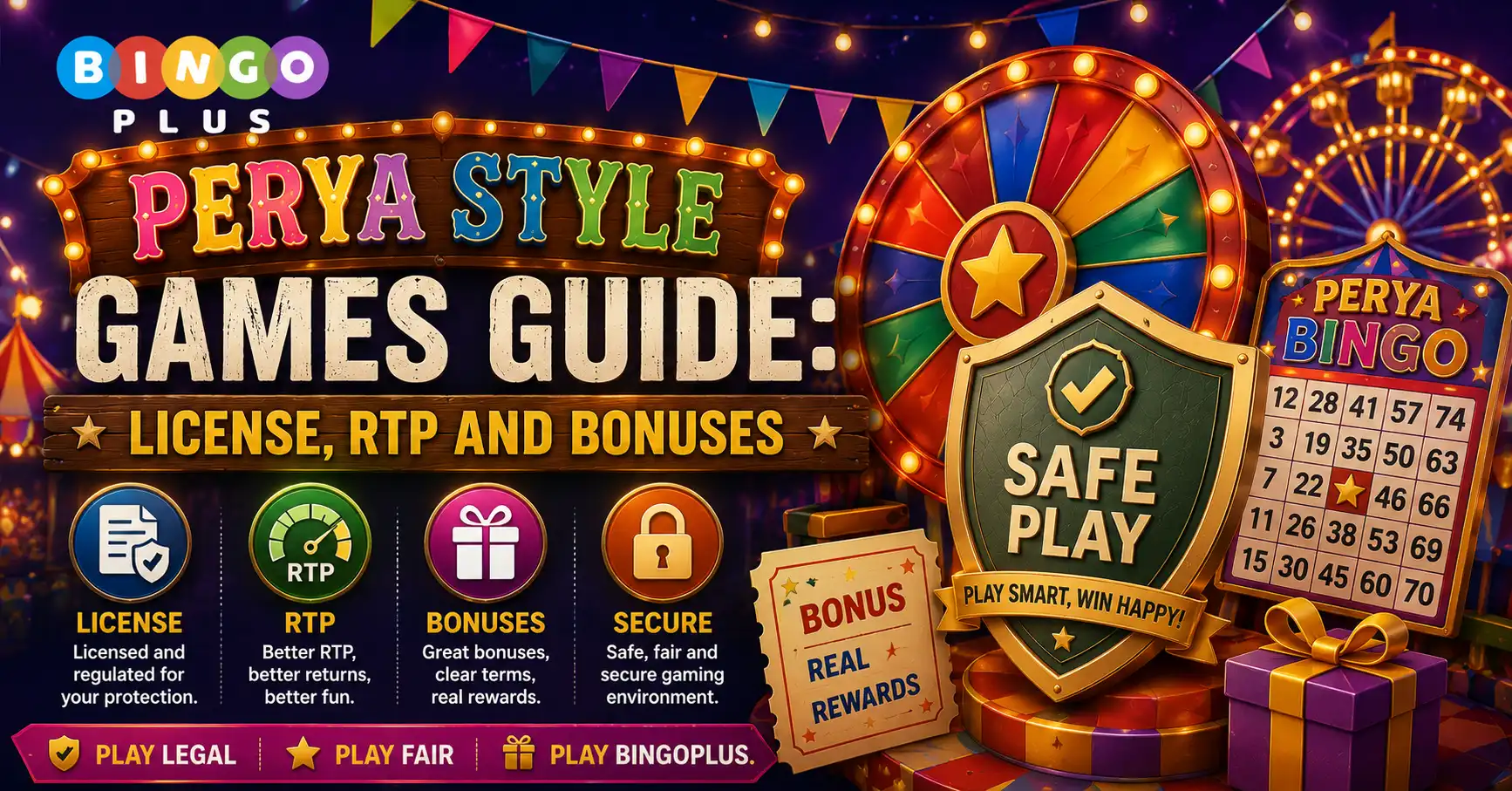 Perya Style Games Guide License, RTP and Bonuses