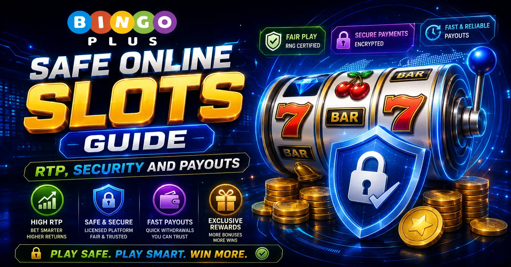 Safe Online Slots Guide RTP, Security and Payouts