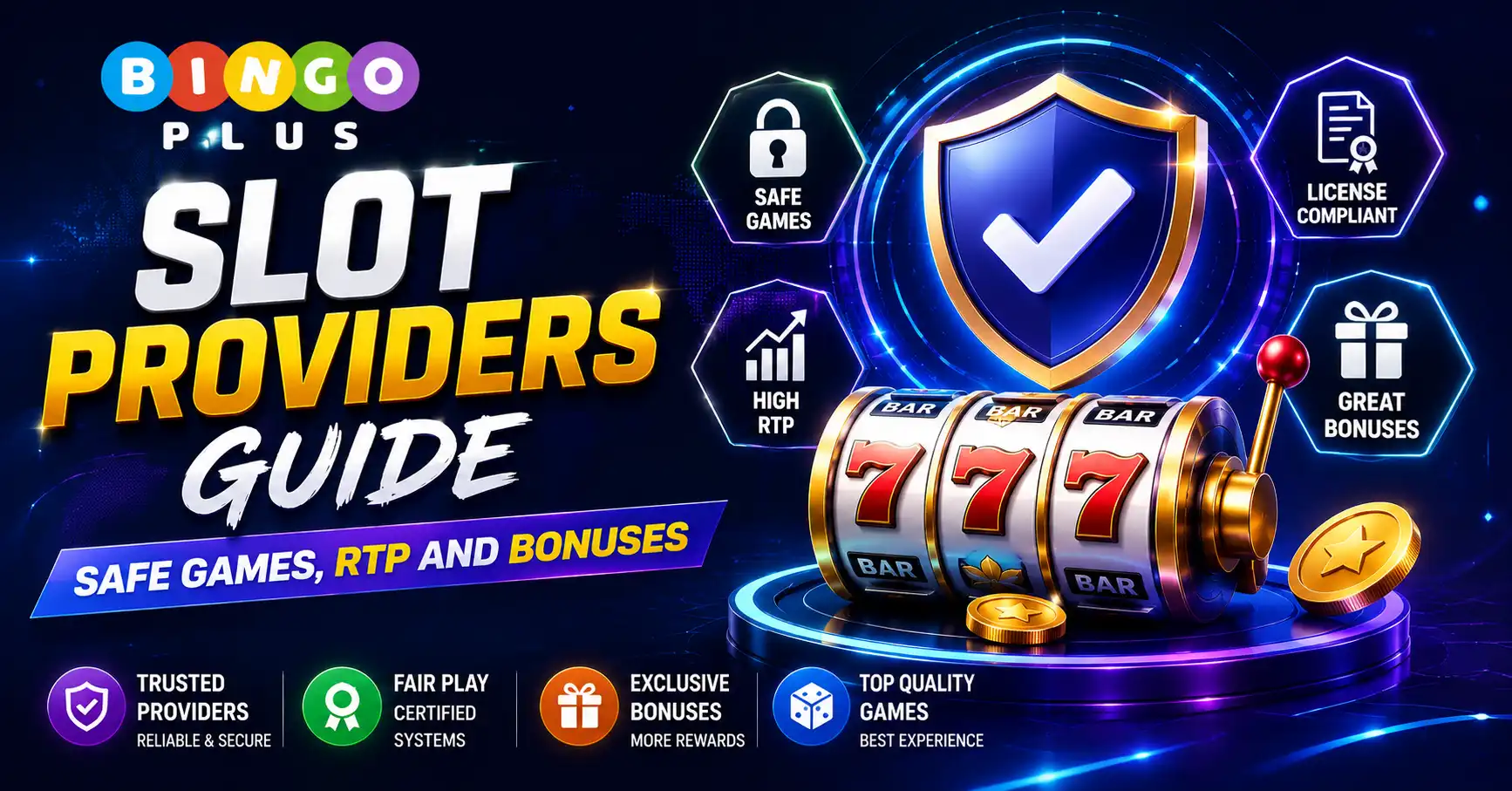 Slot Providers Guide: Safe Games, RTP and Bonuses