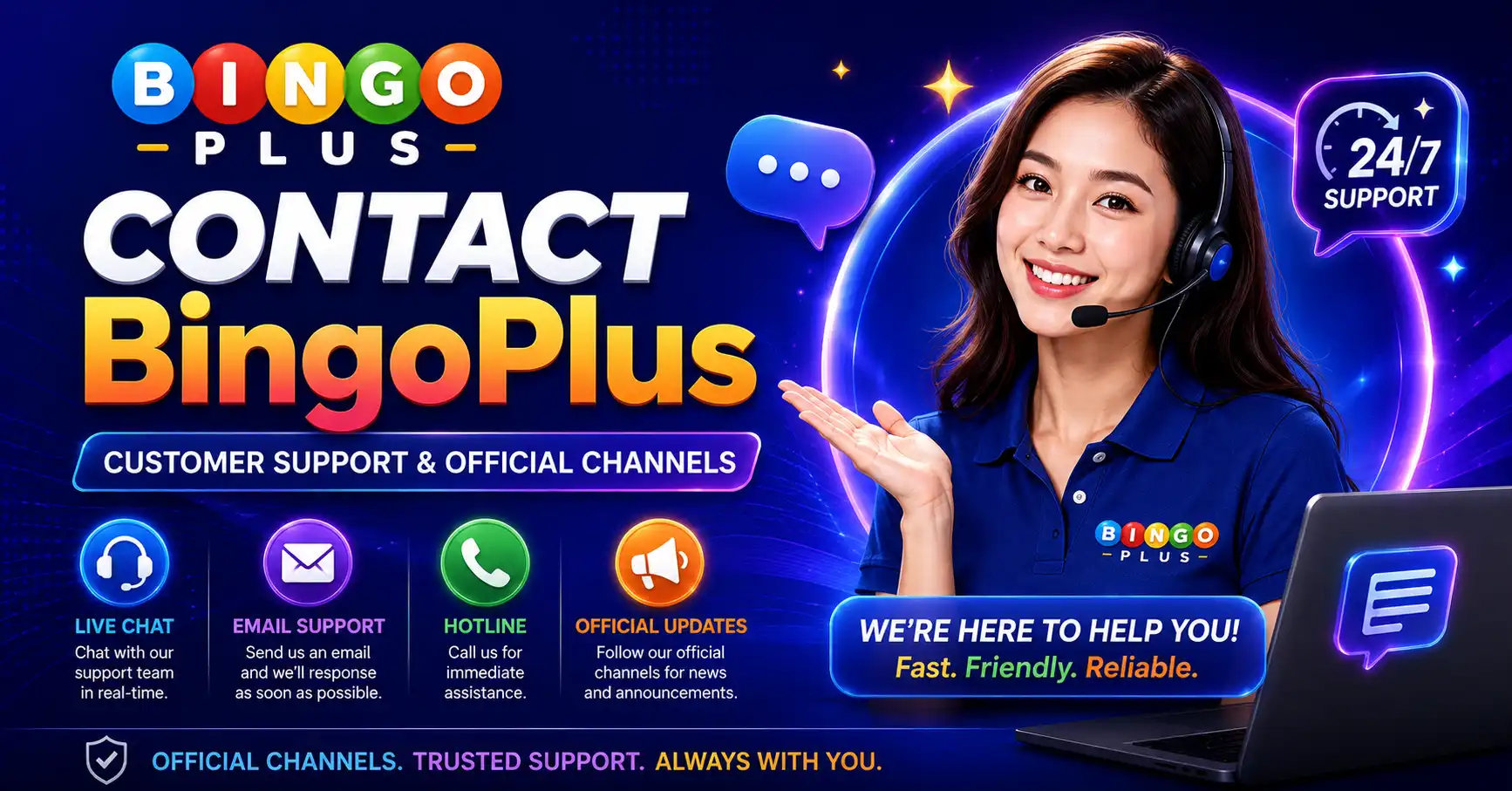 Contact BingoPlus Customer Support Official Channels