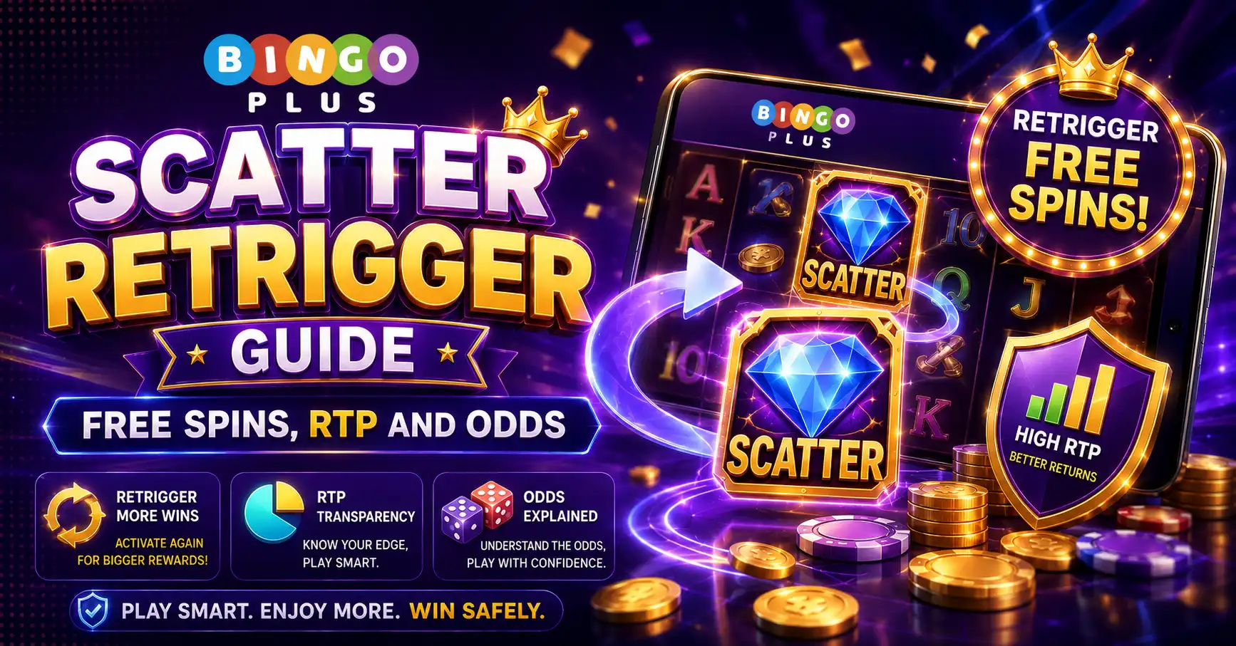 Scatter Retrigger Guide Free Spins, RTP and Odds