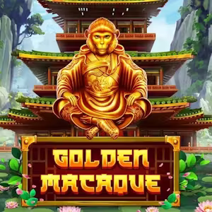 Fire blaze golden macaque