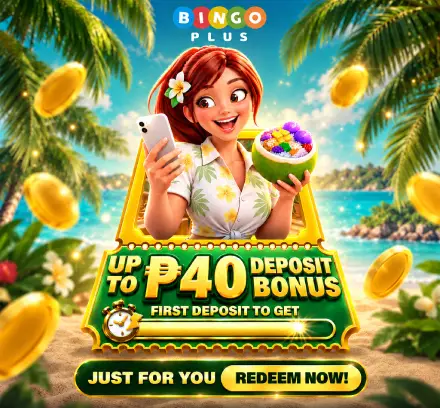 ₱40 Deposit Bonus Banner